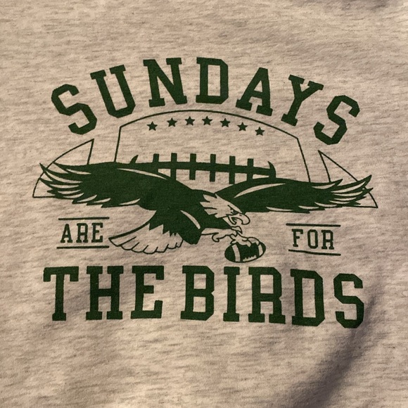 Sundays Are For The Birds Eagles 18-24 Months Sweatshirt & Sweatpants Outfit - Picture 3 of 7